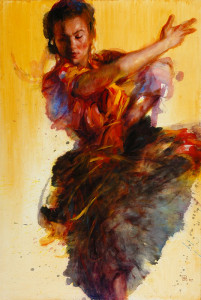 James Wu-painting-dancer